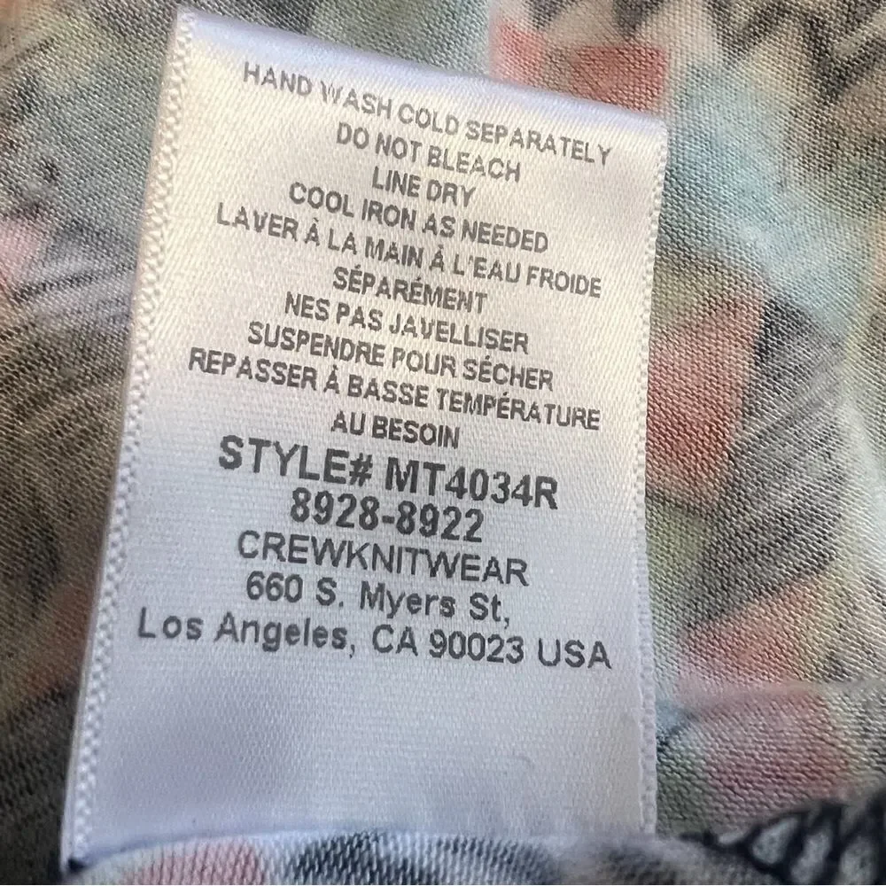 Bobeau Printed Cold Should Blouse. Very Soft! Size Medium. Great Condition!!